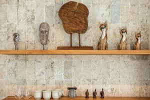 Chic All-White Villa with Pool and Fire Pit