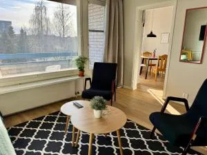 Kiva majoitus 1-4hlö, 500m keskustaan, parkkipaikka - Kempele