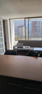 Lindo Depto Vista a la Virgen y al Costanera Center - Metro Manuel Montt