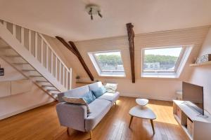 Appartements Bright duplex St Mathieu - Rooftop view : photos des chambres