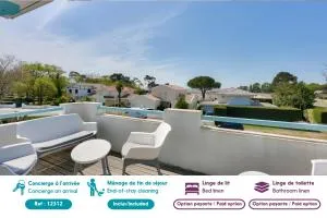 Villa pour 9 sur le Port de Taussat avec piscine - Lanton