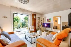 600m de la plage, jardin, maison pour 10 - 滨海圣布里阿克