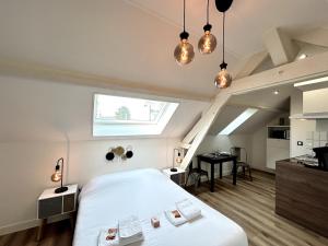 Appartements 2 Carteret studio cosy proche centre ville : photos des chambres