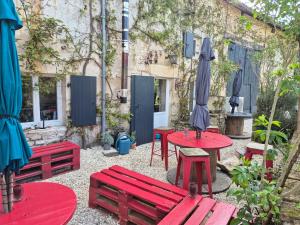 Maisons de vacances Nid Charentais Angouleme pool jacuzzi : photos des chambres