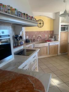 villa plein sud ensoleillée