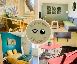 L'escale aux 3 frontières, parking, wifi, balcon - 圣阿沃尔德
