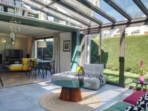Appartements Beau 4 pieces avec grand jardin et tennis proche HEC et INRAE : photos des chambres