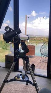 Glamping en Cabaña A-Frame en campo de Espárragos