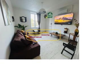 Superbe appart rénové vue sur Meuse Miss Africa