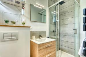 Appartements La Suite Sable - Cosy studio - Proche Metro B : photos des chambres