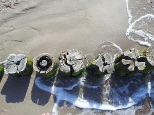 Strandnahe 100qm Fewo mit Veranda & Balkon