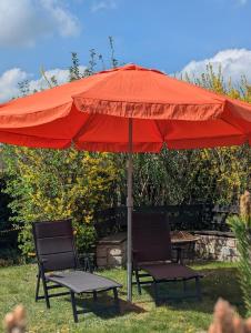 Ferienhaus am See mit Ruderboot