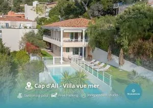 Magnifique Villa vue mer - Piscine - Parkings - DG - 卡普戴尔