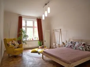 Quiet and spacious flat near city centre - Žleby