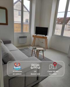 Appartements Appartement plein de charme - Centre Bar-Sur-Aube : photos des chambres
