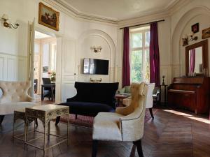 B&B / Chambres d'hotes Chateau de Vallagon : photos des chambres