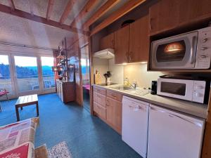 Appartement 2 pièces au pied des pistes de ski avec balcon et parking - FR-1-515-31