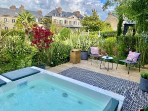 B&B / Chambres d'hotes VILLA DU CEDRE Honfleur : photos des chambres