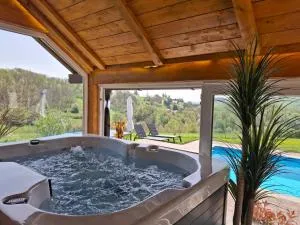 Dreamy Hill - Holiday House with a private pool and jacuzzi - Rogatec