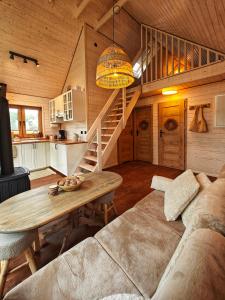 Hygge z kominkiem i sauna Piasek Cedynia Chojna