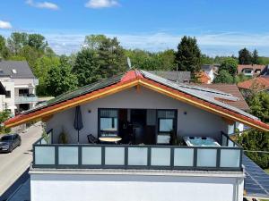 "Penthouse Suite" mit Whirlpool Romantik und Privatsphäre