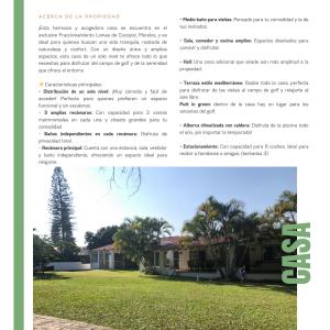 Casa En Campo de Golf, Lomas de Cocoyoc