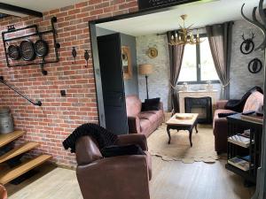 Maisons de vacances La Buissonniere, Veulettes sur Mer, entre mer et campagne : photos des chambres