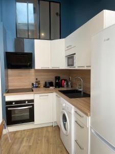 Plein centre Auray - Grand duplex 2 suites avec terrasse ensoleillée