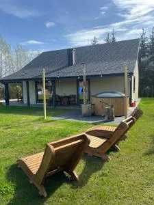 Mazury Przyjazny Dom w Leleszkach z gorącą balią - Leleszki