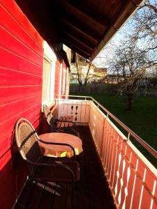 Ferienwohnung im Seidlerhof mit Balkon und Garten