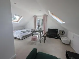 Deluxe 1 Bed Apartment with Ensuite & Kitchenette - Otterbourne