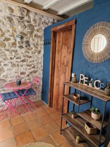 Maison climatisé 1 a 4 pers 1 chambre et 1 mezzanine