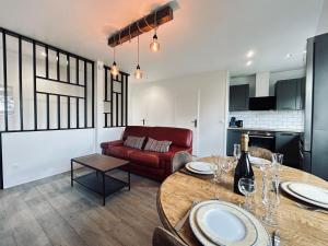 Neufchâtel T3 cocooning tout équipé proche centre