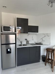 Beau studio lumineux