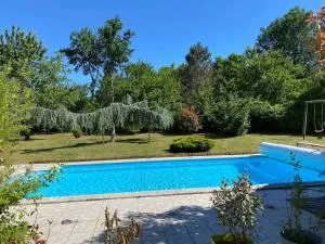 Maison 15 personnes avec piscine privée - Saint-Aigulin