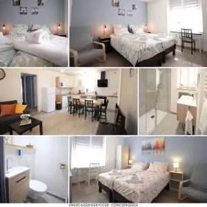 Les loges de Véro - Rez-de-chaussée - Parking privé - Garage vélo et moto - LOGEMENT NEUF - 5 couchages - 2 chambres - WIFI - Géré par Presta-Zen'Services - Thierville-sur-Meuse