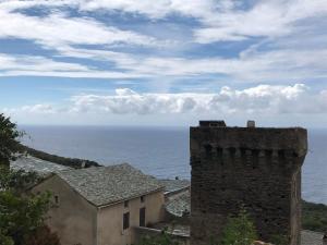 Appartements T2 Farinole vue mer golfe de St Florent plage a pied : photos des chambres