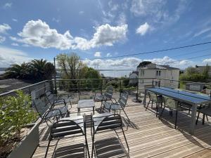 maison vue mer avec terrasse