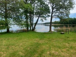 Domek w Bogaczewie nad jeziorem Narie