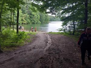 Domek w Bogaczewie nad jeziorem Narie