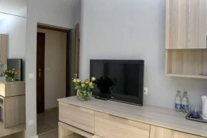 Biały Domek pokój fioletowy