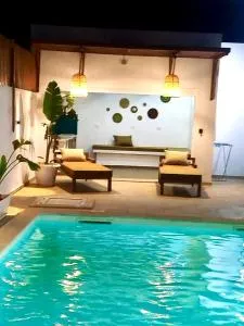 Villa Benbienn piscine iptv Billard américain wifi illimité très bon emplacement - 塔格梅斯