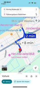 Digue de Westende, studio avec coin nuit, piscine, vue mer et plage fantastique