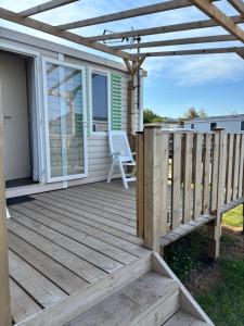 Campings CAMPING DU PHARE d OPALE MOBILE HOME J10 : photos des chambres