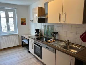 Sandstein-Ferien, FeWo "Biela", gemütlich, zentral, Terrasse, familienfreundlich