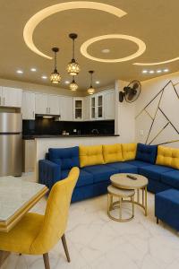 Beachfront Chalet in Porto Said with Pool Gard