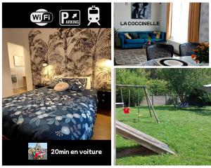 Maisons de vacances La Coccinelle, votre Oasis entre Paris-Disney : photos des chambres