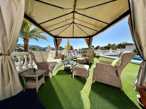 3 Bedroom exceptional villa in Moraira with pool