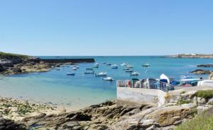 Appartements Bel appartement avec terrasse et sa petite vue mer Kerroc-h : photos des chambres