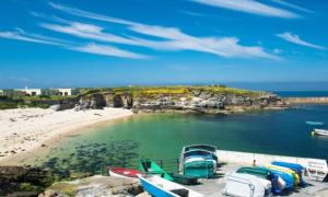 Appartements Bel appartement avec terrasse et sa petite vue mer Kerroc-h : photos des chambres